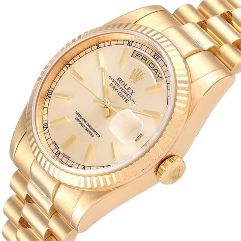 rolex day date 36mm president|Rolex Day-Date 36 yellow gold.